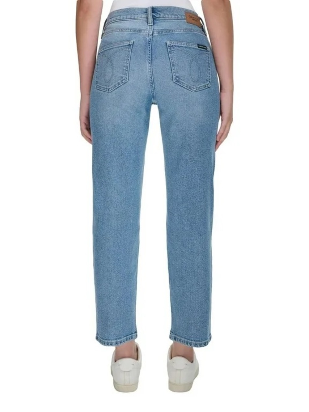 New! Calvin Klein Jeans High Rise Straight Leg Jeans Womens Size 8 - Picture 3 of 9